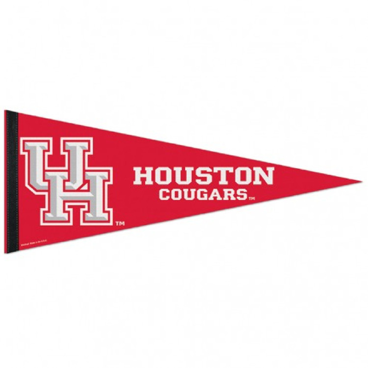 Houston Cougars Pennant 12x30 Premium Style