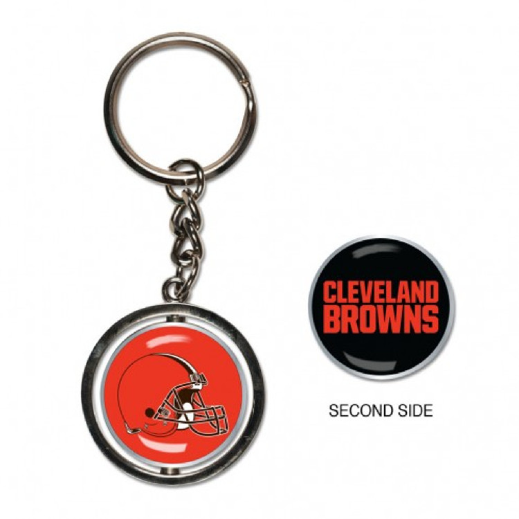 Cleveland Browns Key Ring Spinner Style