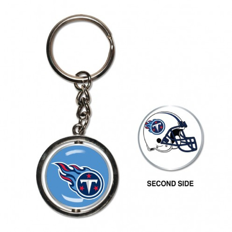 Tennessee Titans Key Ring Spinner Style