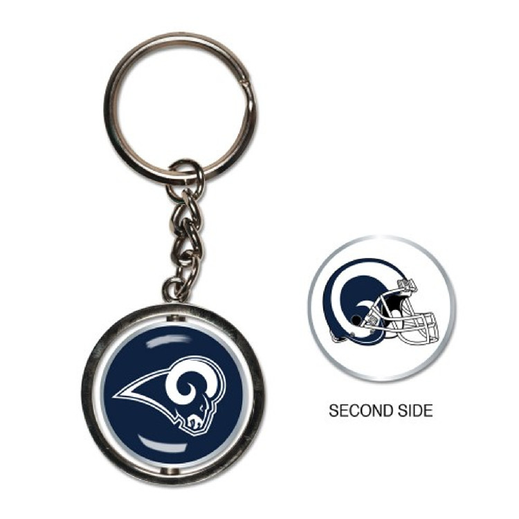 Los Angeles Rams Key Ring Spinner Style