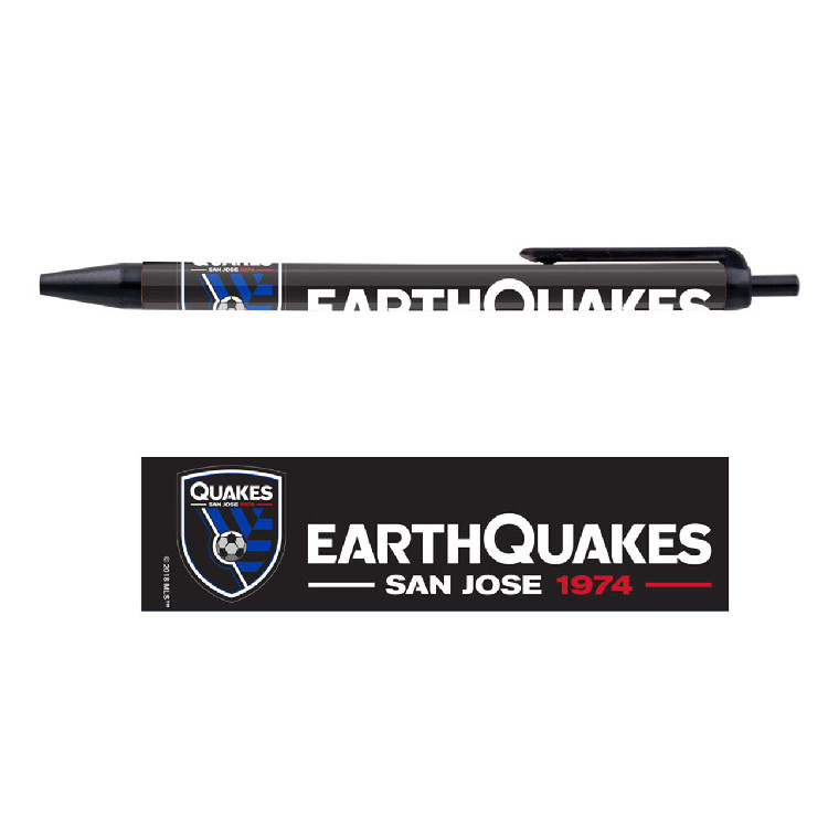 San Jose Earthquakes Pens 5 Pack