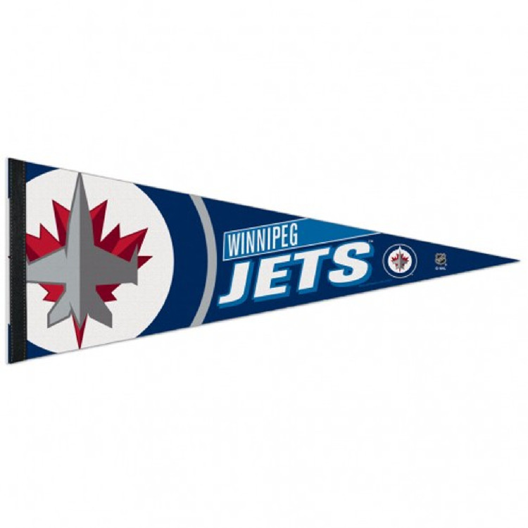 Winnipeg Jets Pennant 12x30 Premium Style