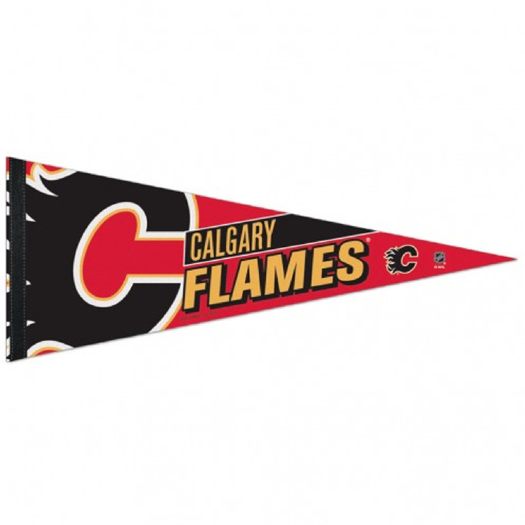 Calgary Flames Pennant 12x30 Premium Style