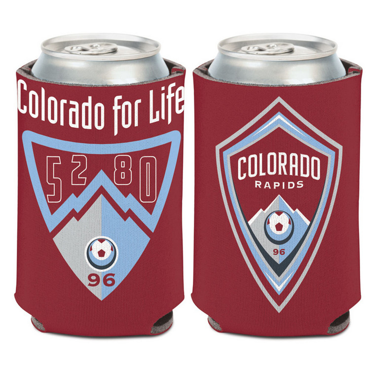 Colorado Rapids Can Cooler Slogan Design