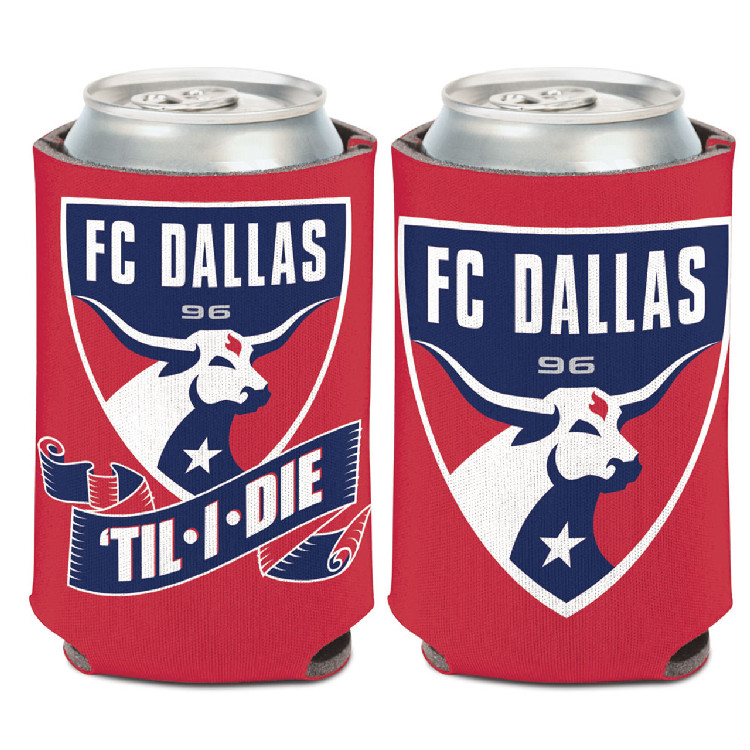 FC Dallas Can Cooler Slogan Design