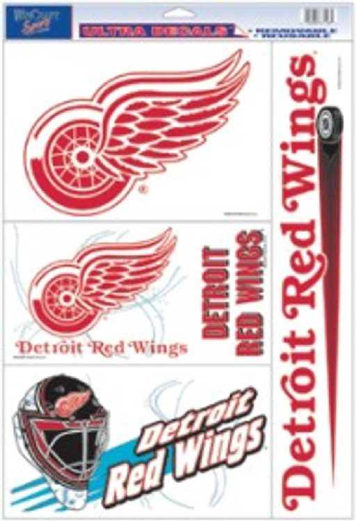 Detroit Red Wings Decal 11x17 Ultra