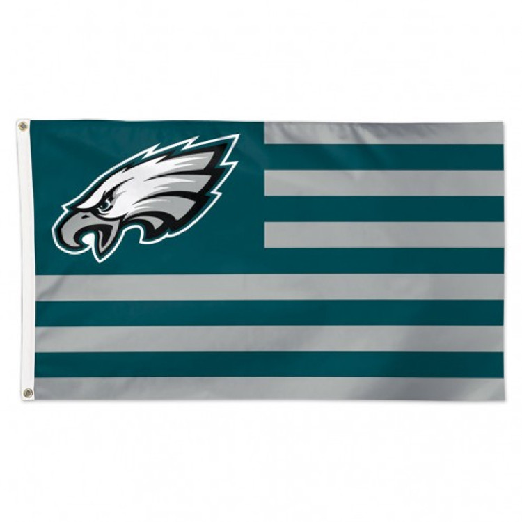 Philadelphia Eagles Flag 3x5 Deluxe Americana Design