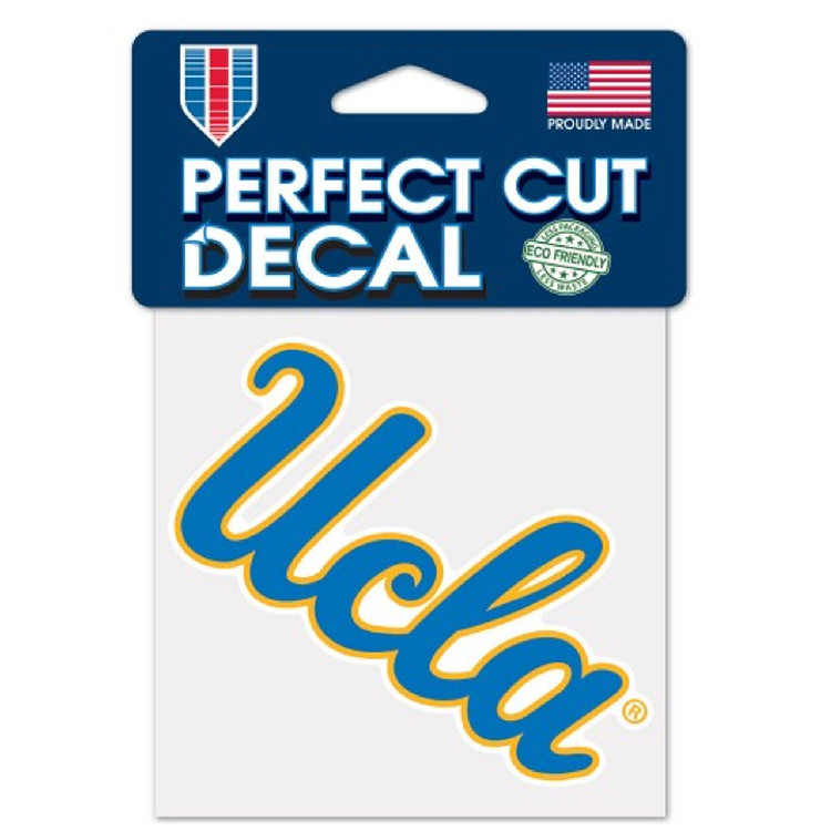 UCLA Bruins Decal 4x4 Perfect Cut Color