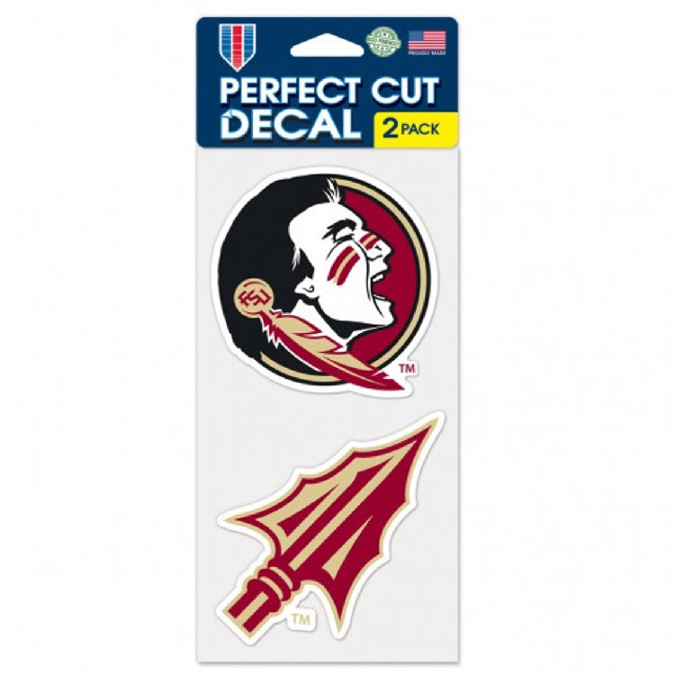 Florida State Seminoles Set of 2 Die Cut Decals