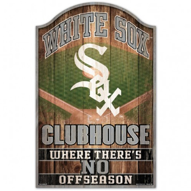 Chicago White Sox Sign 11x17 Wood Fan Cave Design