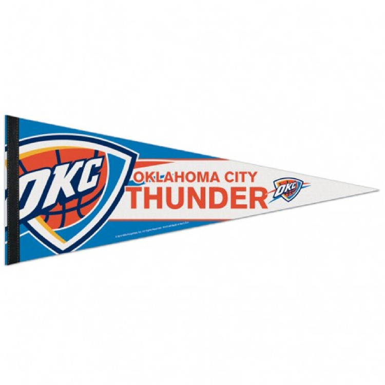 Oklahoma City Thunder Pennant 12x30 Premium Style