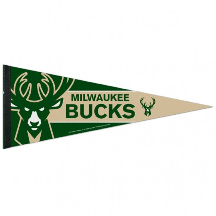 Milwaukee Bucks Pennant 12x30 Premium Style