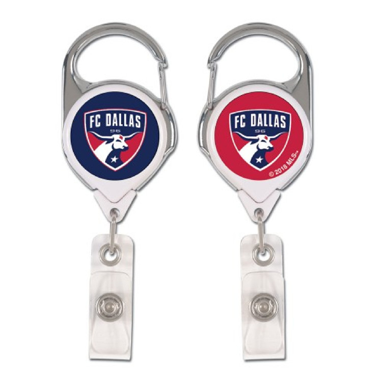 FC Dallas Badge Holder Premium Retractable