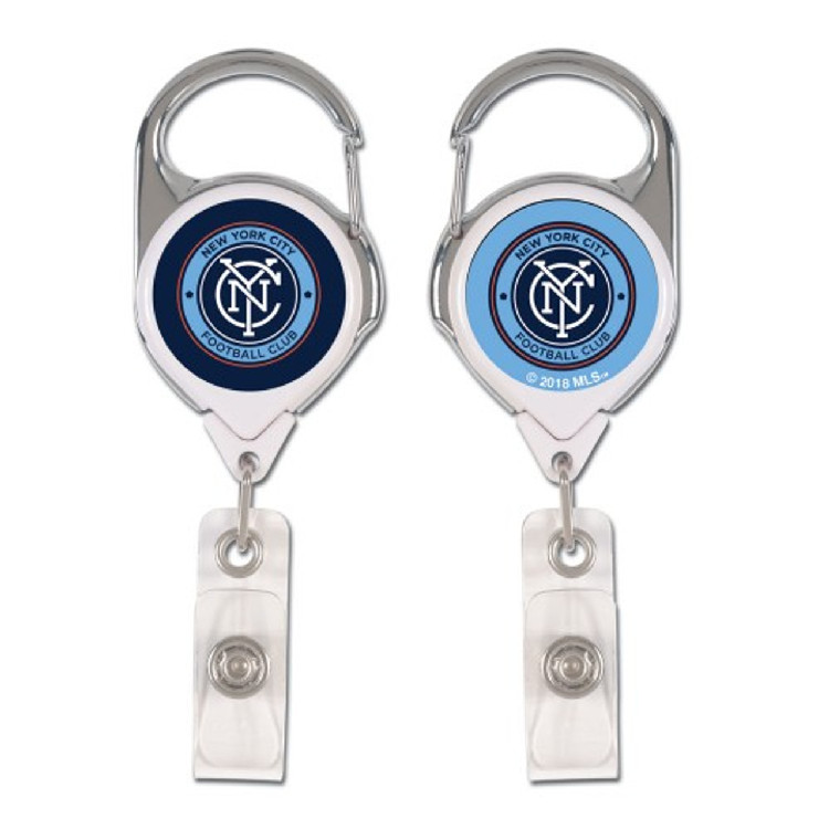 New York City FC Badge Holder Premium Retractable