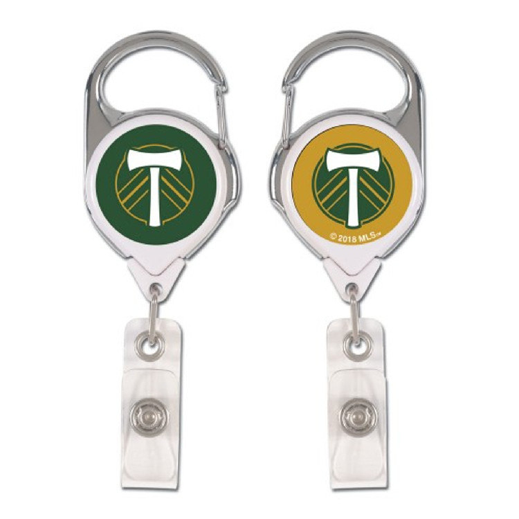 Portland Timbers Badge Holder Premium Retractable