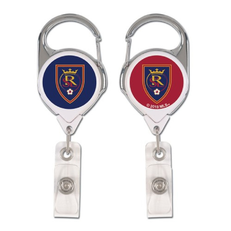 Real Salt Lake Badge Holder Premium Retractable