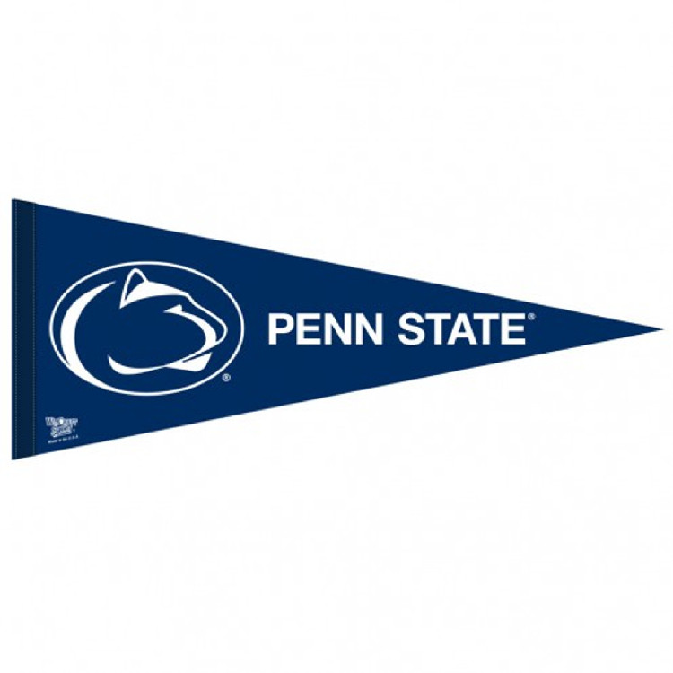 Penn State Nittany Lions Pennant 12x30 Premium Style Alternate