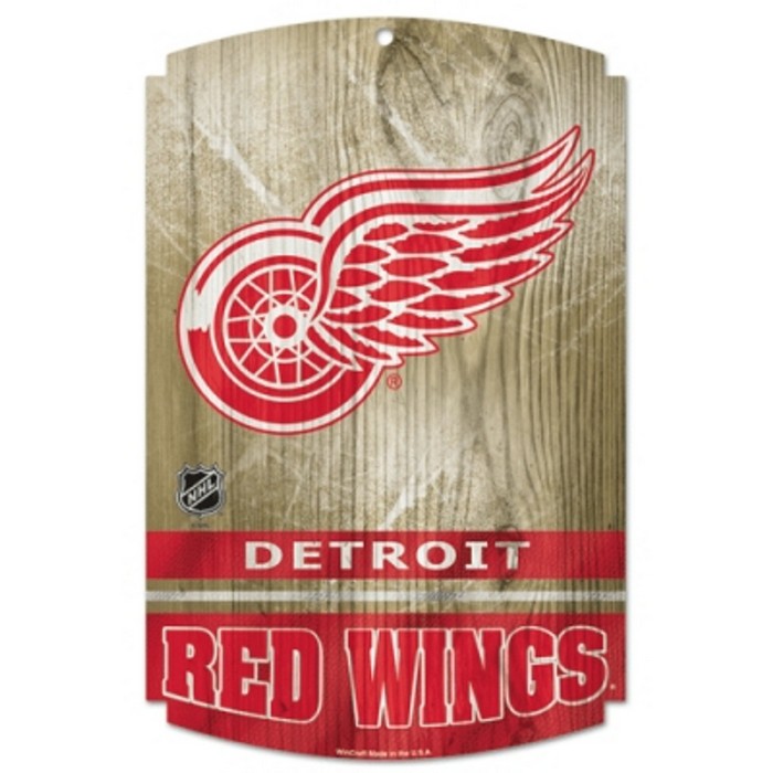 Wincraft Detroit Red Wings Wood Sign - 11" x 17" -