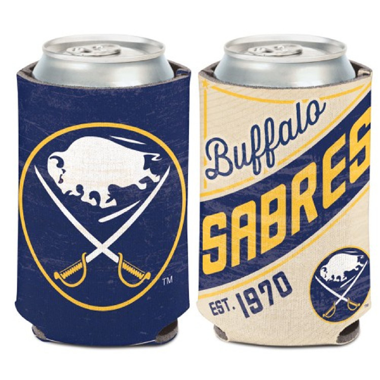 Buffalo Sabres Can Cooler Vintage Design