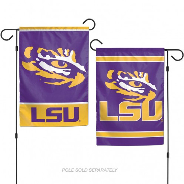 LSU Tigers Flag 12x18 Garden Style 2 Sided