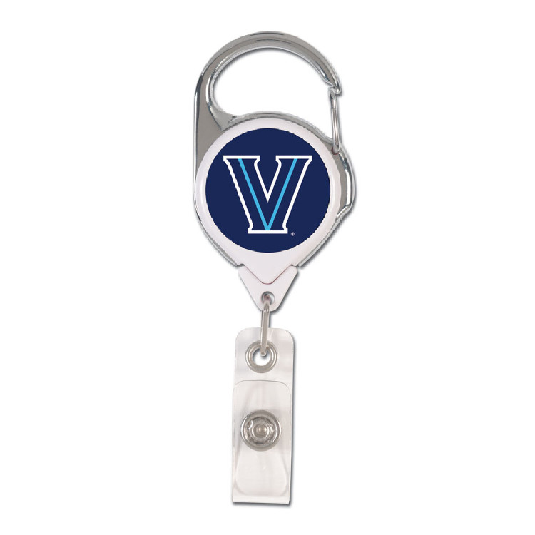 Villanova Wildcats Badge Holder Premium Retractable