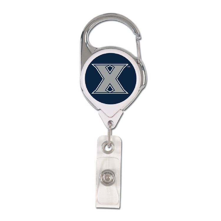 Xavier Musketeers Badge Holder Premium Retractable