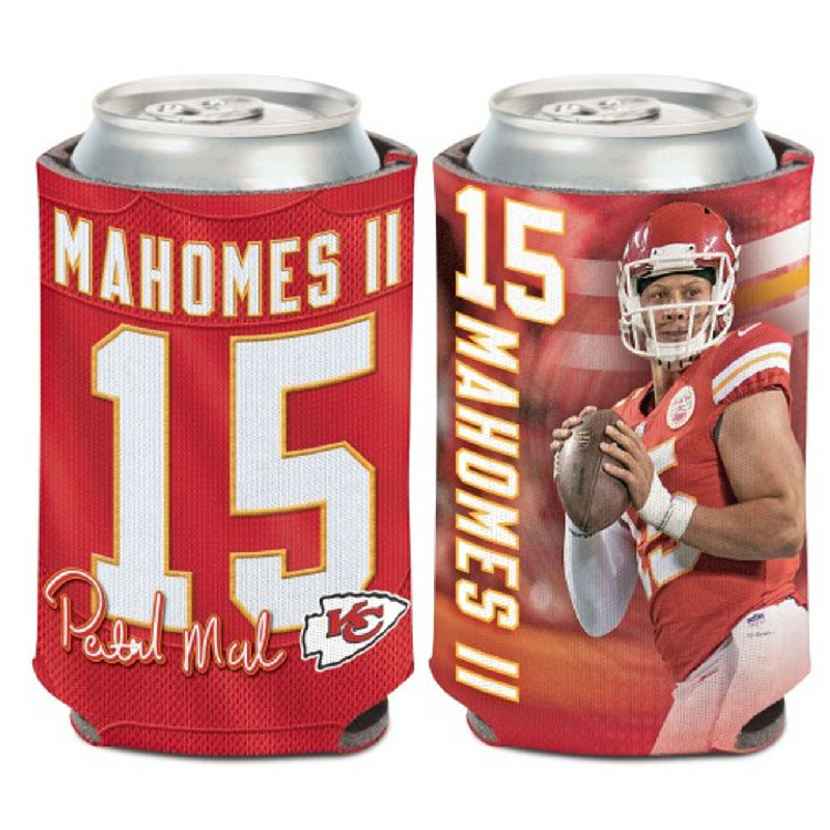 Kansas City Chiefs Can Cooler Patrick Mahomes Action Design