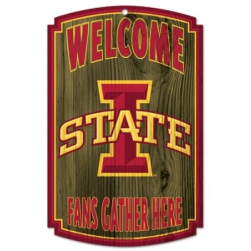 Wincraft Iowa State Cyclones Wood Sign -