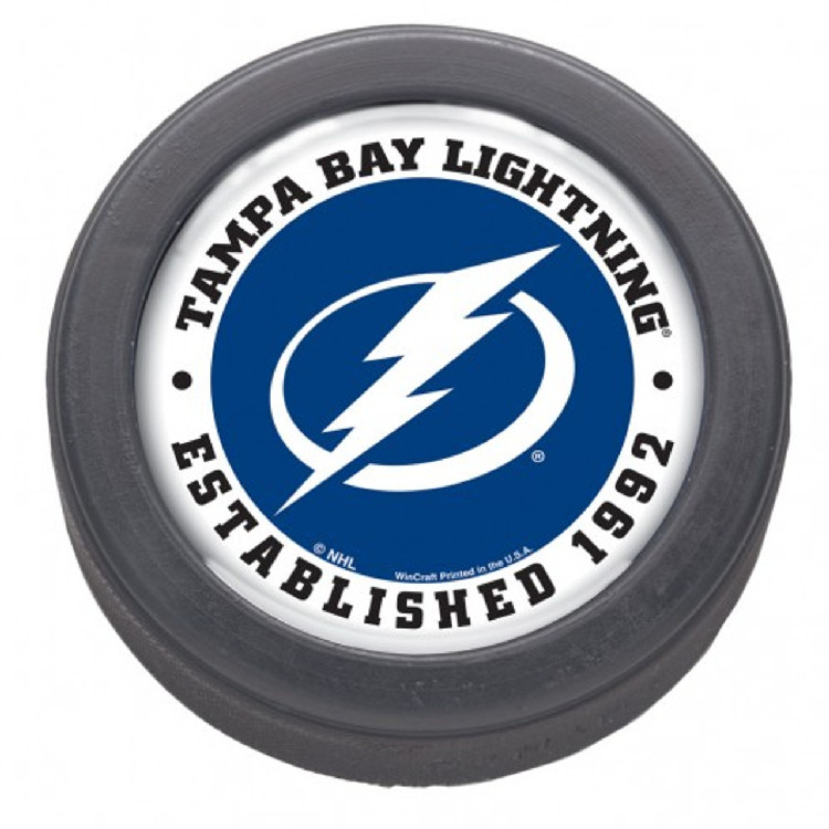 Tampa Bay Lightning Hockey Puck - Est 1992 - Bulk