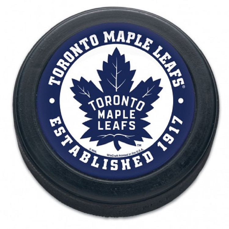 Toronto Maple Leafs Hockey Puck - Est 1917 - Bulk