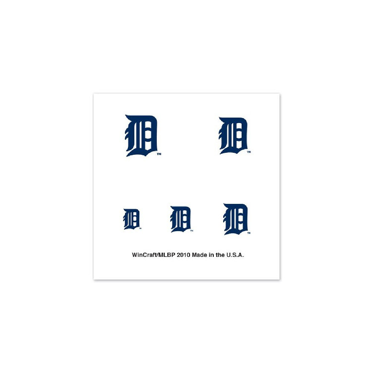 Detroit Tigers Tattoos Fingernail