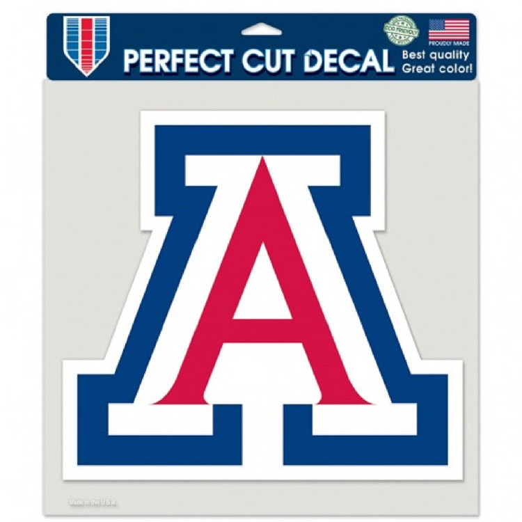 Arizona Wildcats Tide Decal 8x8 Perfect Cut Color