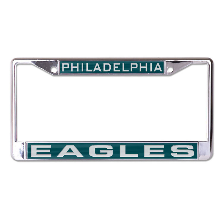 Philadelphia Eagles License Plate Frame - Inlaid