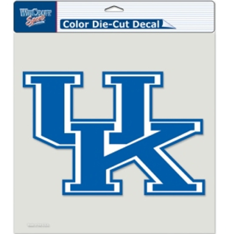 Kentucky Wildcats Decal 8x8 Die Cut Color