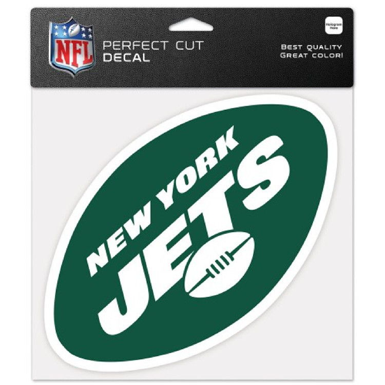 New York Jets Decal 8x8 Die Cut Color