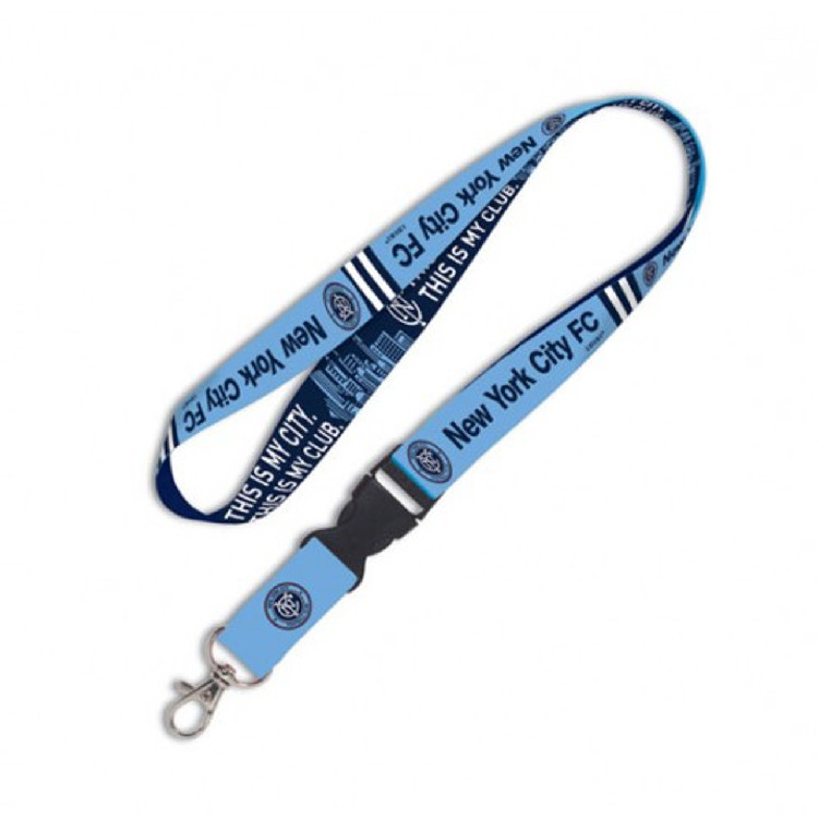 New York City FC Lanyard with Detachable Buckle