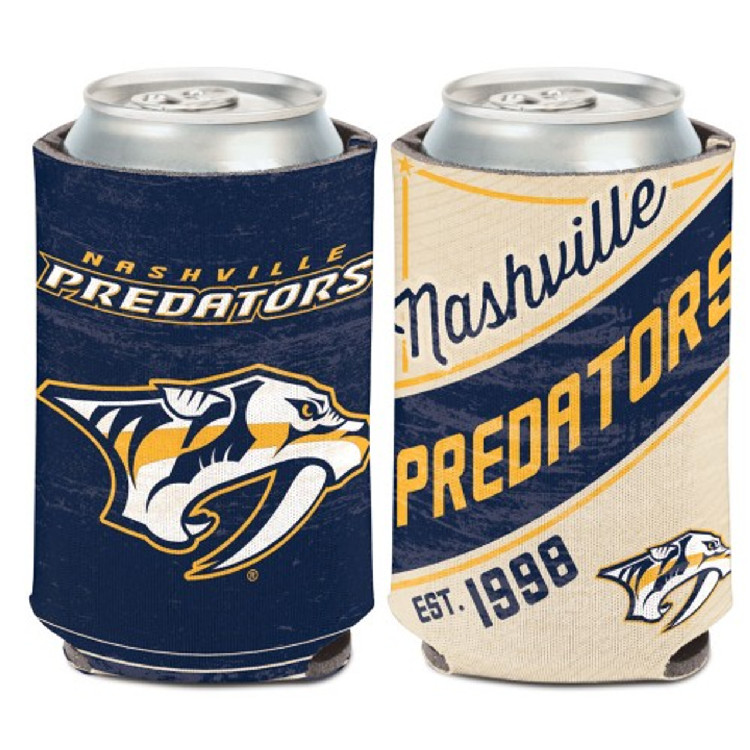 Nashville Predators Can Cooler Vintage Design