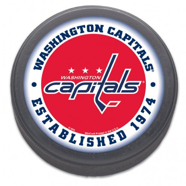 Washington Capitals Hockey Puck - Est 1974 (Bulk)