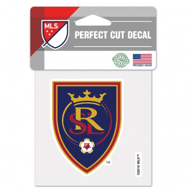 Real Salt Lake Decal 4x4 Perfect Cut Color