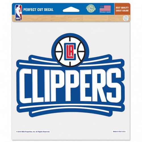 Wincraft Los Angeles Clippers Decal 8x8 Die Cut Color -