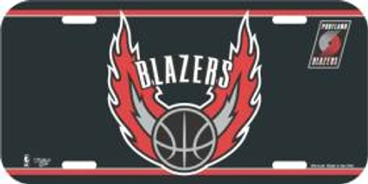 Portland Blazers License Plate