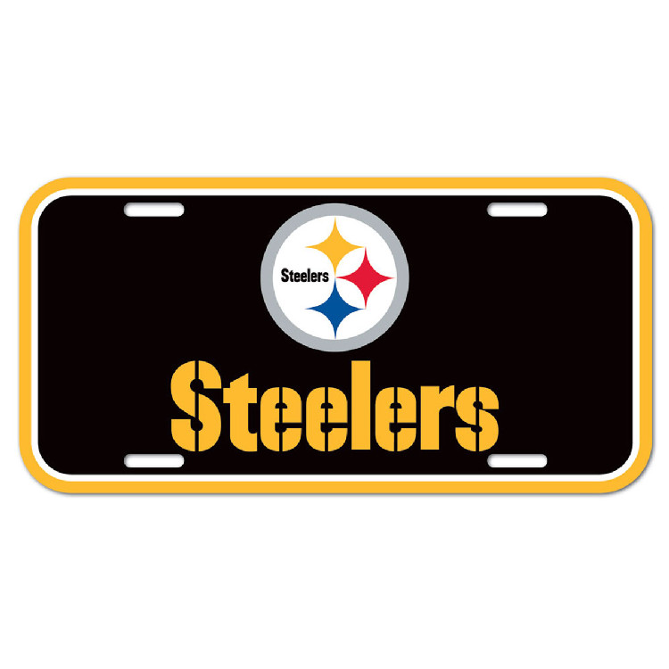 Pittsburgh Steelers License Plate