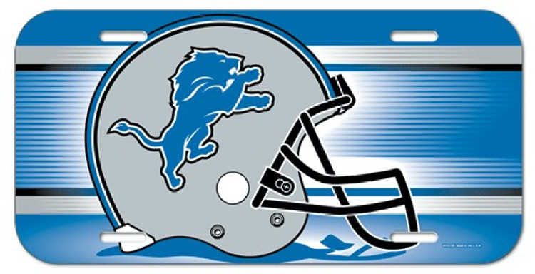 Detroit Lions License Plate