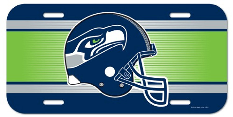 Seattle Seahawks License Plate