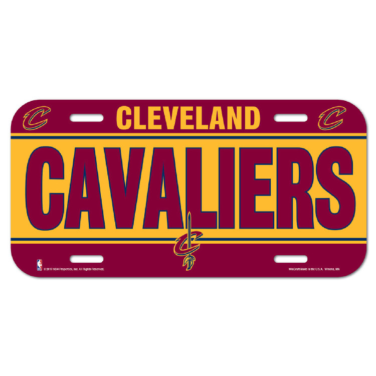 Cleveland Cavaliers License Plate