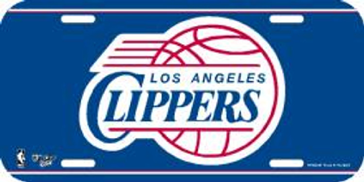 Los Angeles Clippers License Plate