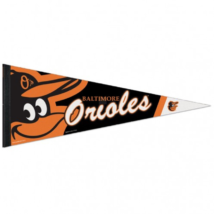 Baltimore Orioles Pennant 12x30 Premium Style