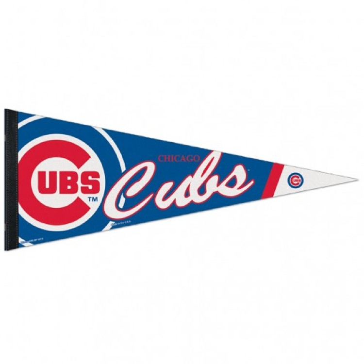 Chicago Cubs Pennant 12x30 Premium Style