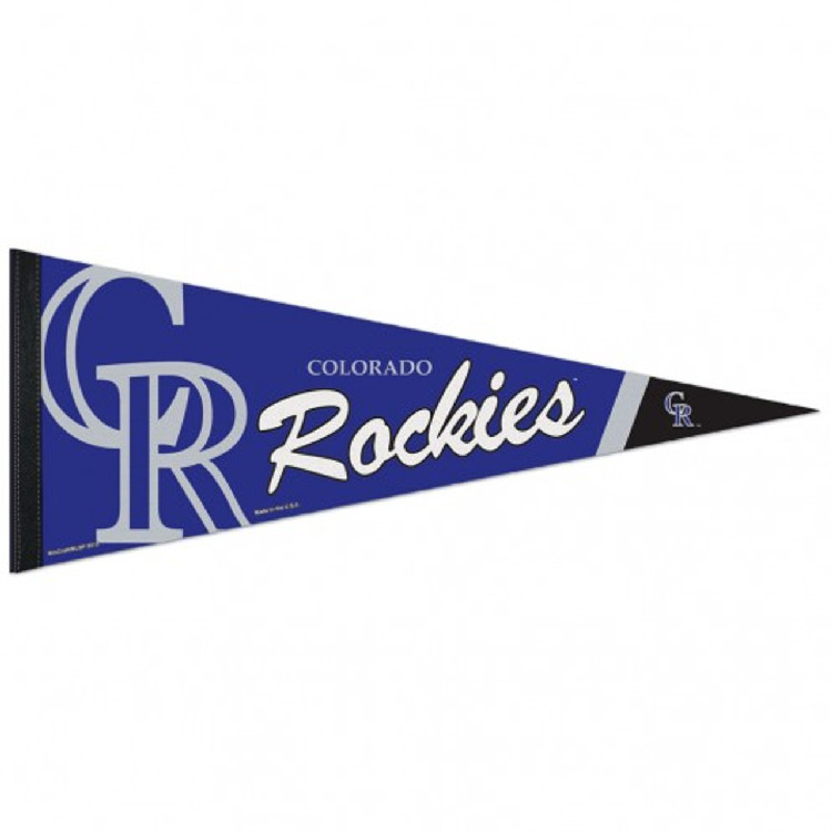 Colorado Rockies Pennant 12x30 Premium Style