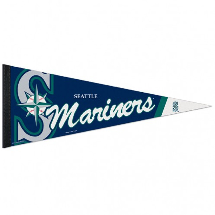 Seattle Mariners Pennant 12x30 Premium Style